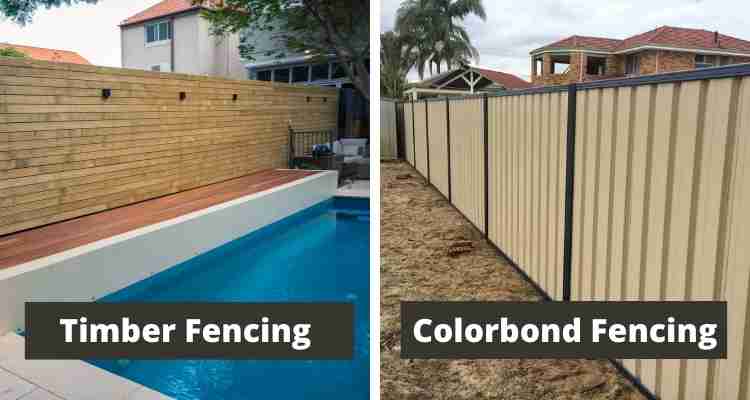 Timber Vs Colorbond Fencing: What Should You Install Rather?