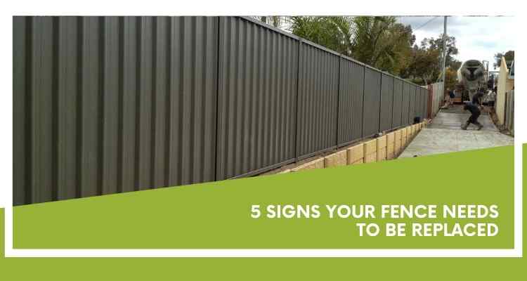 5 Signs That It's Time To Replace Your Fence