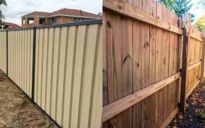 A Brief Comparison Between Colourbond And Wooden Fence