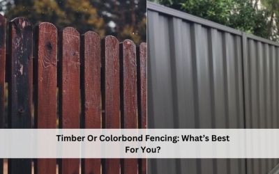 Should You Get Timber Or Colorbond Fencing For Your Property?